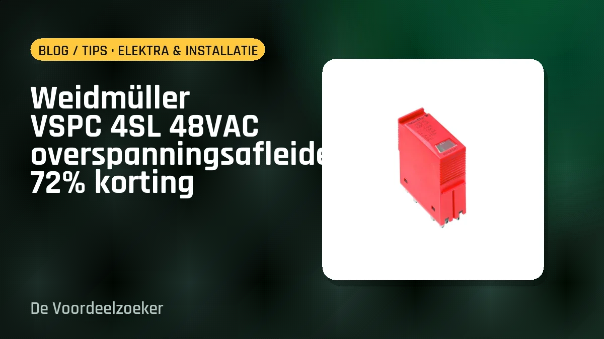 Weidmüller VSPC 4SL 48VAC overspanningsafleider: 72% korting